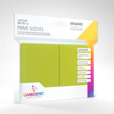 Standard Sleeves - Lime - 100CT - Gamegenic